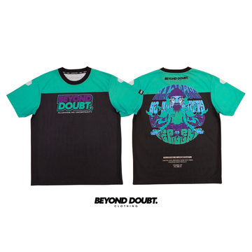 T-SHIRT - "MEDI” Design AIRCOOL Fabric - BEYOND DOUBT CLOTHING