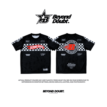 T-SHIRT - "COOP BLACK” Design AIRCOOL Fabric - BEYOND DOUBT CLOTHING
