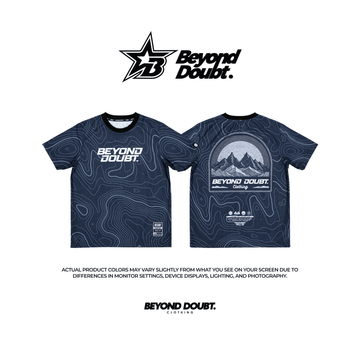 T-SHIRT - "RIDGE” Design AIRCOOL Fabric - BEYOND DOUBT CLOTHING
