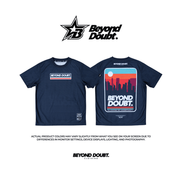 T-SHIRT - "CITY V2” Design AIRCOOL Fabric - BEYOND DOUBT CLOTHING