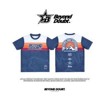T-SHIRT - "EVEREST” Design AIRCOOL Fabric - BEYOND DOUBT CLOTHING