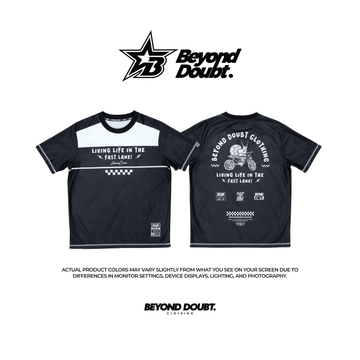 T-SHIRT - "LEAN” Design AIRCOOL Fabric - BEYOND DOUBT CLOTHING