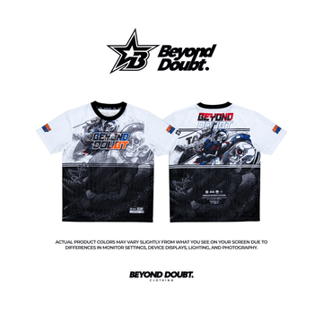 T-SHIRT - "ASTRO” Design AIRCOOL Moto Jersey - BEYOND DOUBT CLOTHING