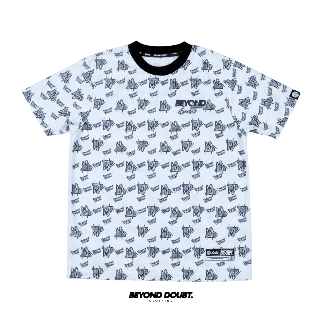 T-SHIRT - "ARCTIC” Design AIRCOOL Fabric - BEYOND DOUBT CLOTHING