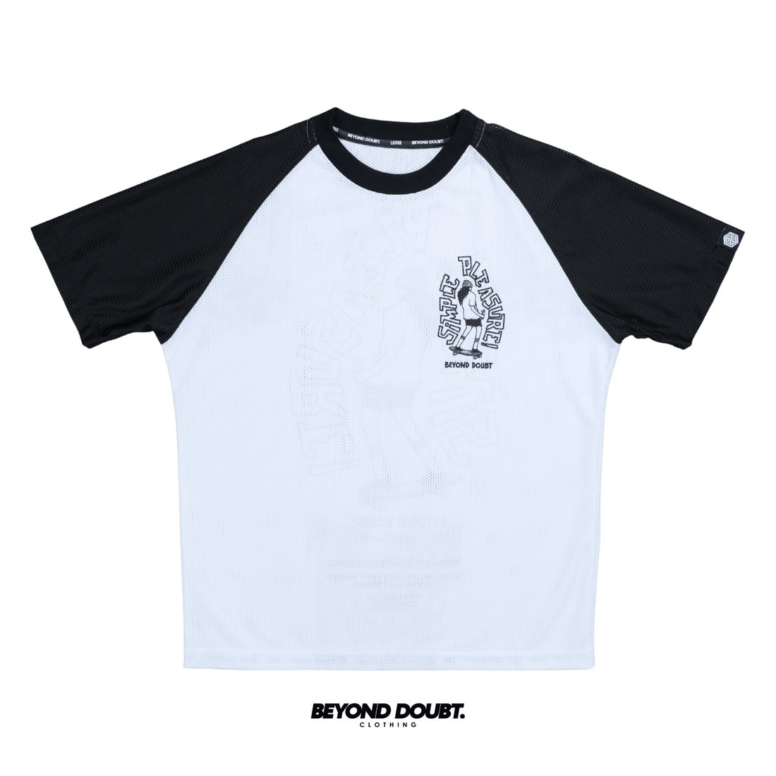 T-SHIRT - "AVERY” Design AIRCOOL Fabric - BEYOND DOUBT CLOTHING