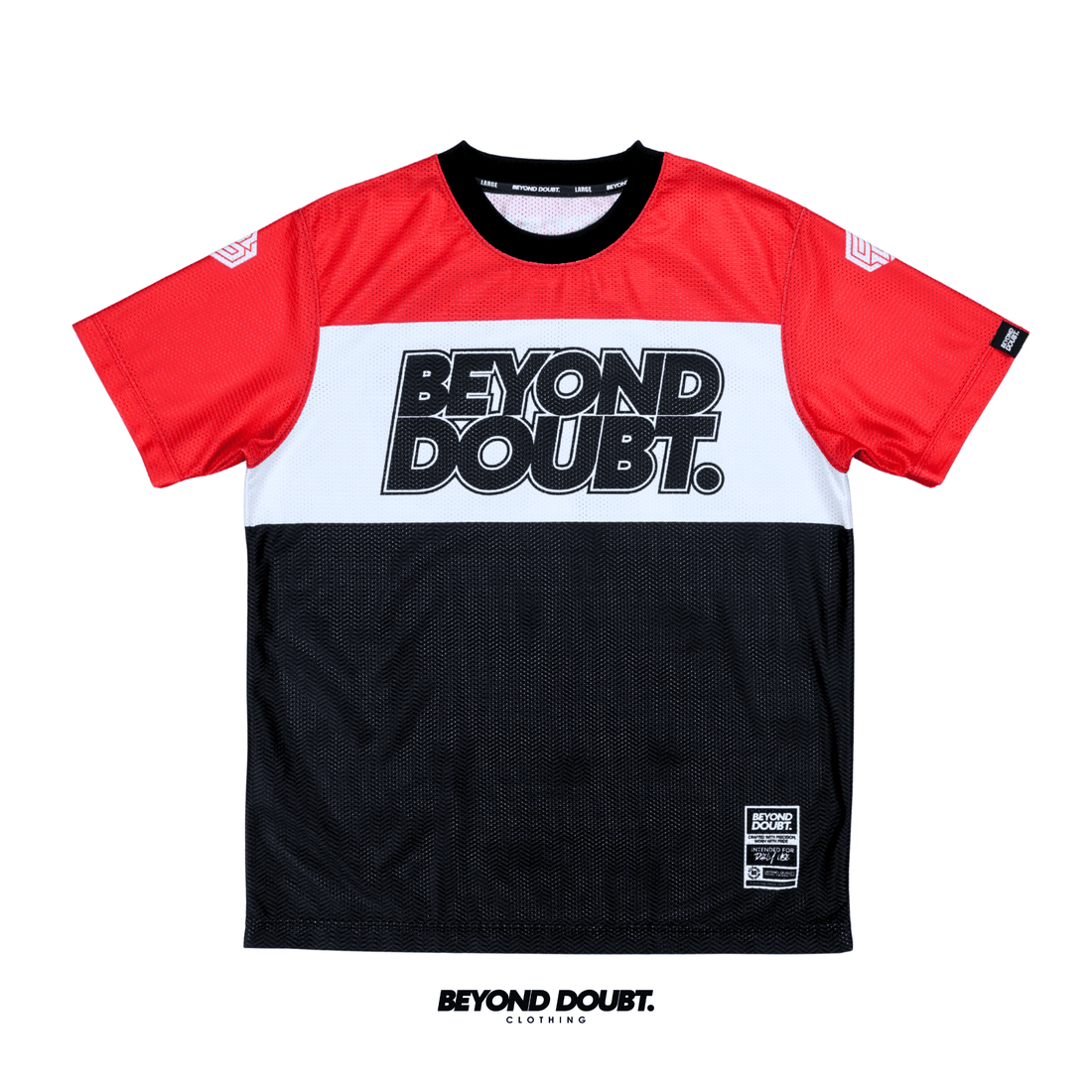 T-SHIRT - "BROOK” Design AIRCOOL Fabric - BEYOND DOUBT CLOTHING