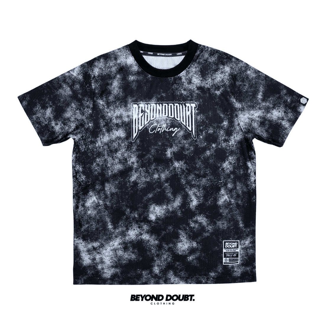 T-SHIRT - "ACID CLOTH” Design AIRCOOL Fabric - BEYOND DOUBT CLOTHING