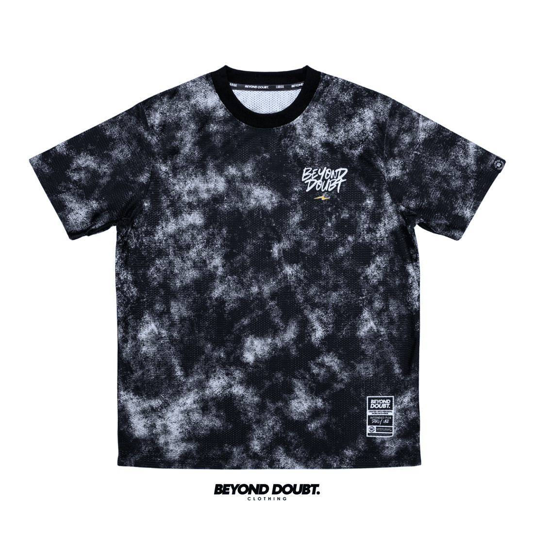 T-SHIRT - "ACID BUILT” Design AIRCOOL Fabric - BEYOND DOUBT CLOTHING