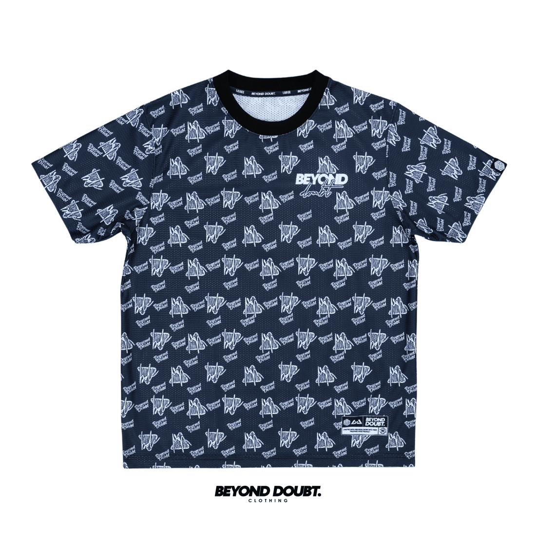 T-SHIRT - "FROST” Design AIRCOOL Fabric - BEYOND DOUBT CLOTHING