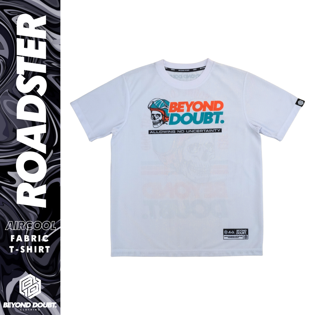 T-SHIRT - "ROADSTER” Design AIRCOOL Fabric - BEYOND DOUBT CLOTHING